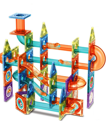 112Pcs Pipeline Magnetic Building Blocks